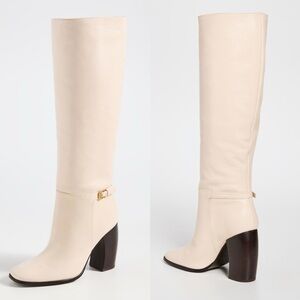 Tory Burch Banana Heel Buckle Boots
